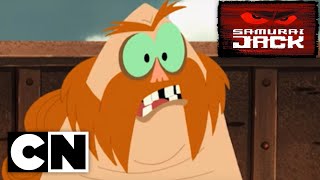 Samurai Jack  The Scotsman Saves Jack Part 1 Clip 1 [upl. by Enirak]