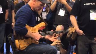 Wojtek Pilichowski at NAMM 2014 [upl. by Pasquale370]