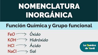 Funciones químicas y grupos funcionales  Química desde cero [upl. by Neerahs]