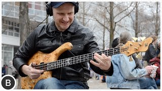 WOJTEK PILICHOWSKI  INSANE SLAP BASS SOLO [upl. by Schulze]