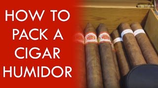 How to Pack a Cigar Humidor [upl. by Kristan]