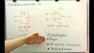 Elektronik  OPV 1  Was ist ein Operationsverstärker [upl. by Damita347]