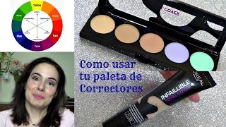 COMO USAR TU PALETA DE CORRECTORES ♡ Opinion by FSandMe yotecubro [upl. by Rana203]