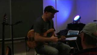 Wojtek Pilichowski workshop in WuppertalGermany  Part 6 Slap lesson and solo [upl. by Cavil]