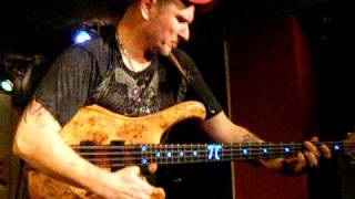 Wojtek Pilichowski live at Free Blues Club  Bass Dance solo [upl. by Aarika]