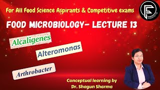 Alcaligenes Alteromonas amp Arthrobacter [upl. by Sahpec]