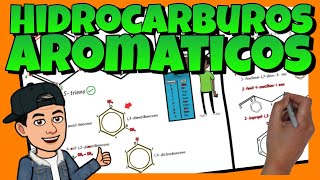 🔴 HIDROCARBUROS AROMÁTICOS  Nomenclatura y formulación orgánica [upl. by Yodlem]