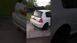 Clio 182 stage 2 sound [upl. by Ketchum741]